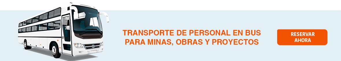 Transporte de personal en bus Transporte de personal en bus